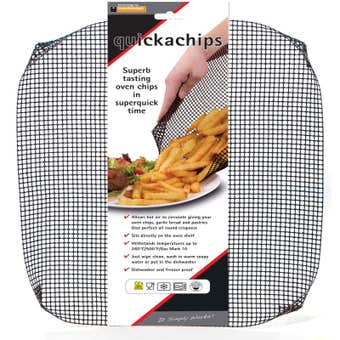 Planit Quickachips Tray Black 33cm