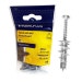 Rawlplug Medium Metal Self Drill Plasterboard Fixings - 13 x 31mm - Pack Of 6