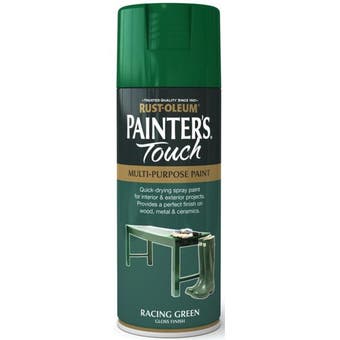 Rust-Oleum Painters Touch Spray Paint - Racing Green Gloss 400ml