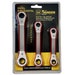 Benson SwiftTurn Ratchet Ring Spanner Set I 3 Piece