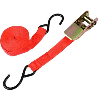 Ratchet Tie Down with Hooks 5m