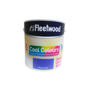 Fleetwood Cool Colours Washable Soft Sheen Paint - Razzmatazz 2.5L