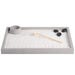 Rectangular Mini Zen Garden Set with Sand I Stones and Rake for Mindfulness and Desk Décor