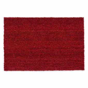 Coco Red Coir Door Mat - 40 x 60cm