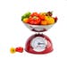Steelex Red Metal Kitchen Scales