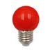 Tezla 1w Red LED Plastic Globe ES Party Lightbulb