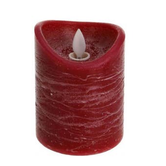 Red Flame LED Candle 75mm x 100mm