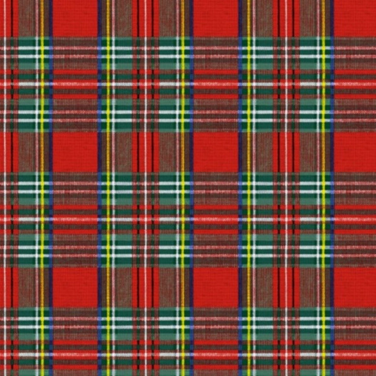 Red and Green Tartan Oil Cloth – Heavy Quality I 1.4m Width - Price Per Metre 