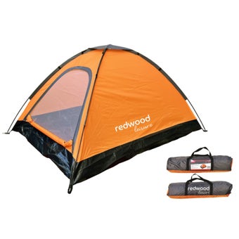 Redwood 2 Person Pop Up Dome Tent – Waterproof Lightweight Camping Tent for Festivals and Outdoor Trips