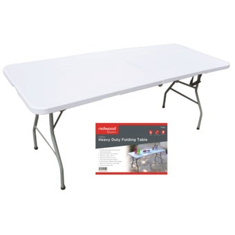 Redwood Heavy Duty Folding Table 1.8m