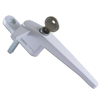 ASEC Cockspur Espag Handle With Spindle - Right Handled (White)