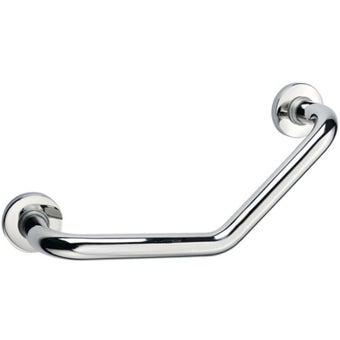 Ridder Angled Grab Bar Chrome