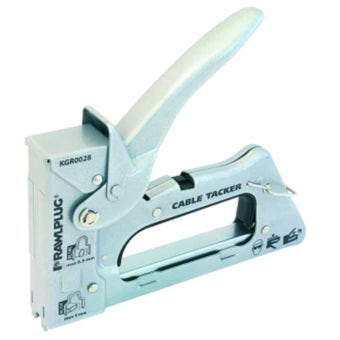 RL14 Metal Cable Stapler for Flat and Round Cables with Steel Body and Quick-Reload System