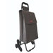 Roma Grey 3 Wheel Shopping Trolley – Stair-Climbing Grocery Cart with Easy-Grip Handle