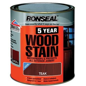 Ronseal 5yr Woodstain Teak 250ml