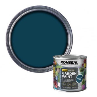 Ronseal Garden Paint Midnight Blue 250ml