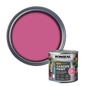 Ronseal Garden Paint Pink Jasmine 250ml