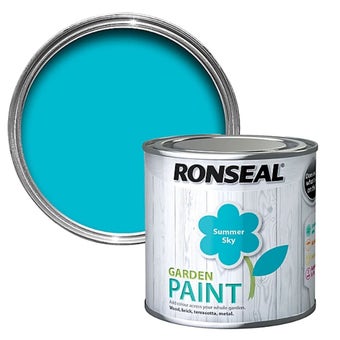 Ronseal Garden Paint Summer Sky 250ml