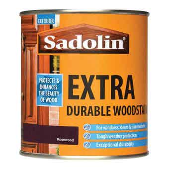 Sadolin Exterior Extra Durable Woodstain - Rosewood 1L