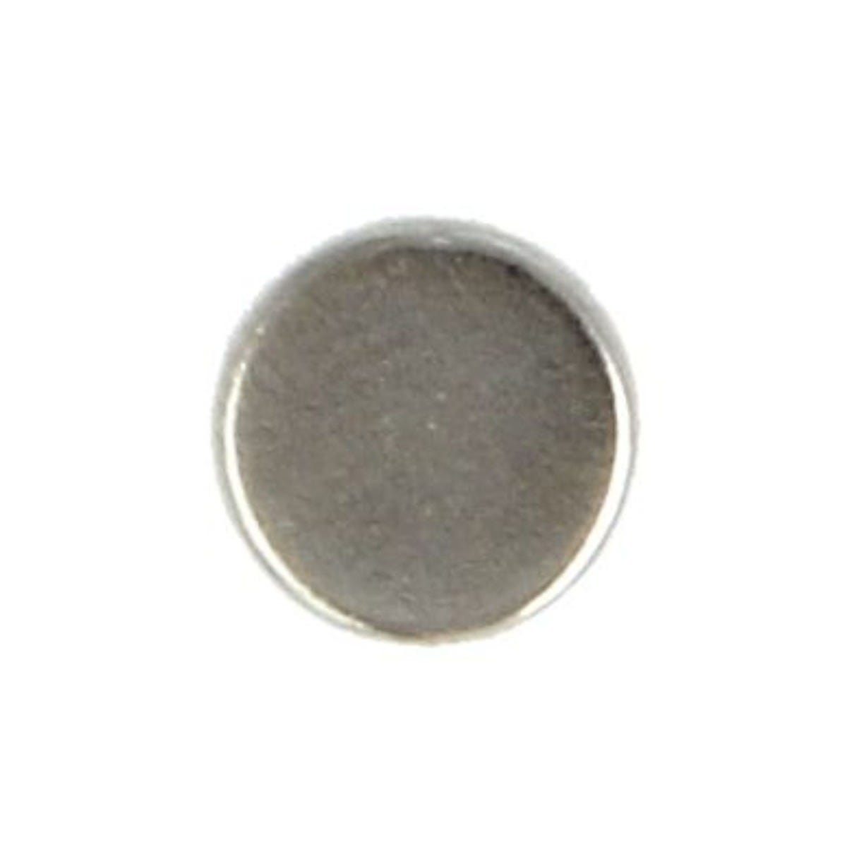 Round Neodymium Magnet –  Ø10 x 3 mm Nickel-Plated High Strength Magnets - Pack of 10