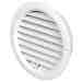 100mm Round Adjustable Vent - White