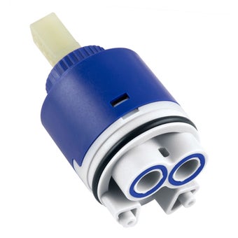 Rubineta 40mm Ceramic Tap Cartridge with Integrated Water Distributor for Mixer Taps