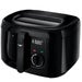 Russell Hobbs Maxi Deep Fryer 2.5L 1kg Capacity – Adjustable Thermostat Fryer I Black