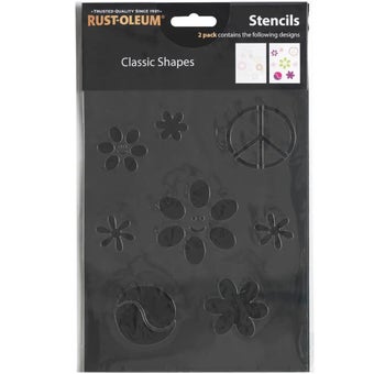 Rust Oleum Stencil Kit - Classic Shapes