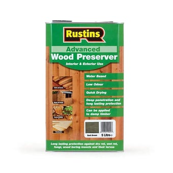 Rustins Advanced Wood Preserver - Green 5L