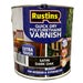 Rustins Quick Dry Polyurethane Varnish Satin Dark Oak 2.5L