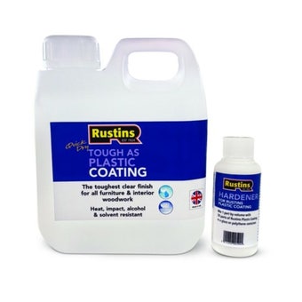 Rustins Quick Dry Tough As Plastic Coating 1L – Satin