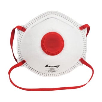 Safeline FFP3 Moulded Valved Dust Masks - Pack of 3