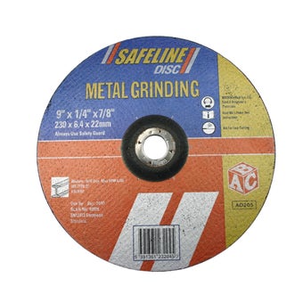 Safeline Metal Cutting Disc Inox 9"