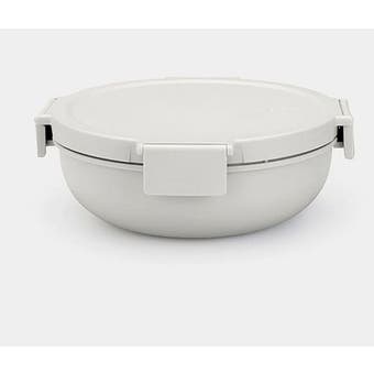 Brabantia Make & Take Salad Bowl 1.3L - Light Grey