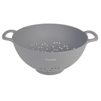 Salter Earth Grey Bamboo Colander