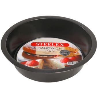 Steelex Round Sandwich Tin 8" - 20cm