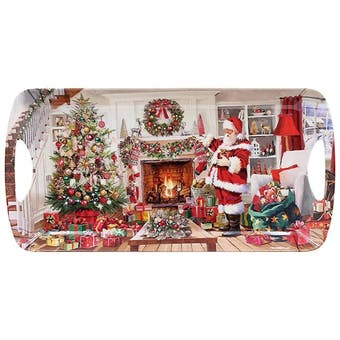 Santa Medium Tray 40cm