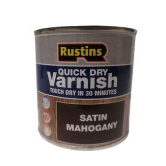 Quick Dry Varnish - Satin Mahogany