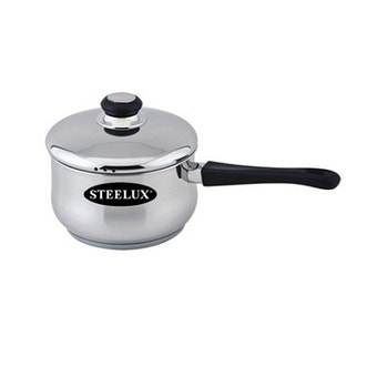 Steelex Stainless Steel Saucepan - 18cm