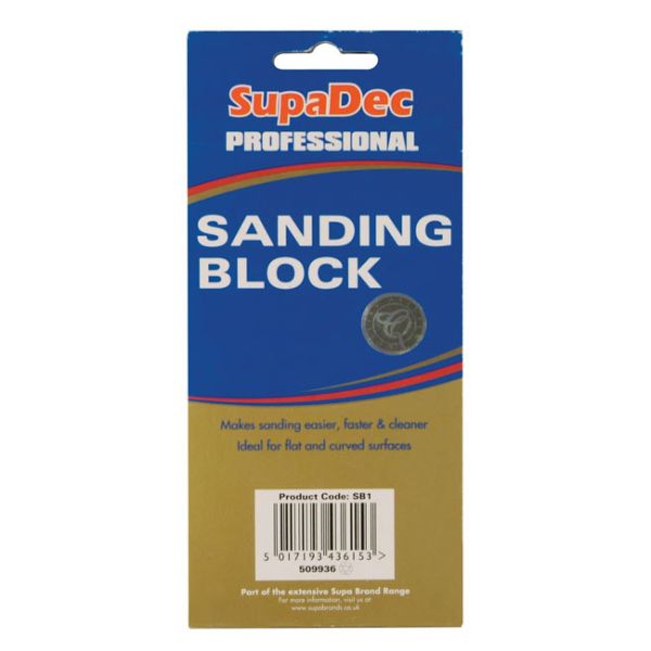 SupaDec Professional Sanding Block