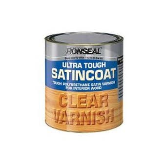 Ronseal Hardglaze Ultra Tough Clear Satin Varnish 750ml