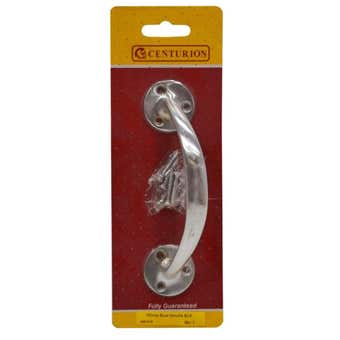 Centurion Satin Chrome Plated Bow Handle - 6"