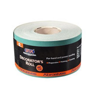 180 Grit Green Sandpaper - sold by metre