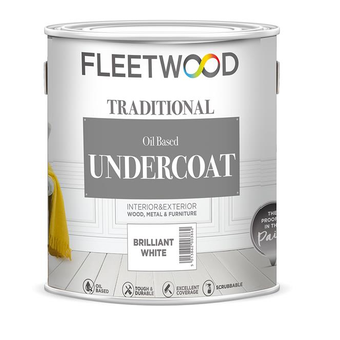Fleetwood 5 Ltr Oil based Undercoat Brilliant White