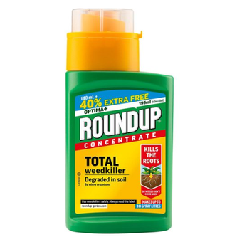 Roundup Concentrate Weed Killer - 140ml + 40% extra free
