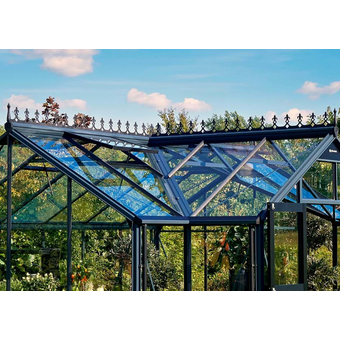 Cresting for Juliana Orangeri - Black (14' X 9')