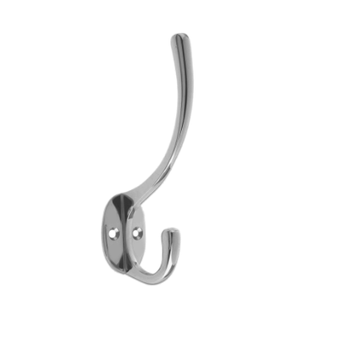 Chrome Hat And Coat Hook - Each