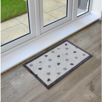 Hearts & Paws Ritzy Rug 45x75cm