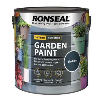 Ronseal Garden Paint Blackbird 750ml