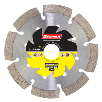 Benman Diamond Cutting Blade - Segmented 115mm